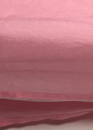 Elegant v neck Three Quarter sleeve linen dress Metropolitan Museum Neckline pink shift Dress Summer