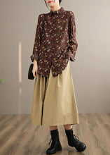 Load image into Gallery viewer, French Khaki Clothes For Women Elastic Waist Art Spring Dresses