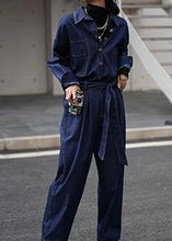 Load image into Gallery viewer, Girls&#39; fashionable denim jacket high waistband jeans 2-piece set