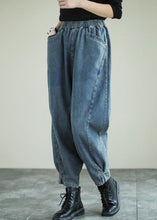 Load image into Gallery viewer, Handmade Blue Patchwork denim Pants Spring