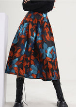 Load image into Gallery viewer, Handmade retro Tie Dye Jacquard Skirts Spring