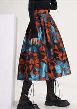 Load image into Gallery viewer, Handmade retro Tie Dye Jacquard Skirts Spring