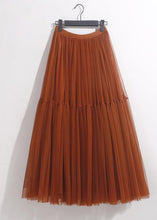 Load image into Gallery viewer, Italian Grey Elastic Waist Patchwork Exra Large Hem Tulle Skirt Spring