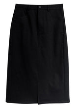 Load image into Gallery viewer, Loose Apricot V Neck Button Knit Tops And Skirts Two Piece Set Fall