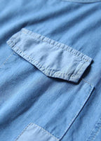 Loose cotton clothes For Women Korea Casual Blue Denim Two Piece Suit