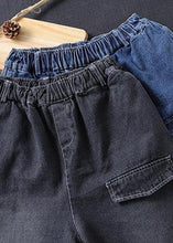 Load image into Gallery viewer, Modern Denim Black Jeans Stylish Spring Elastic Waist Photography Wild Trousers