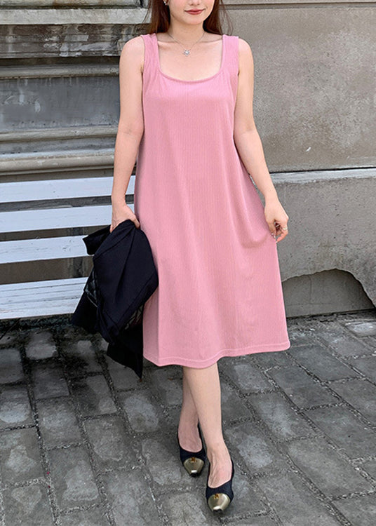 New Black Notched Spandex Coat And Pink Dress Two Pieces Set Fall