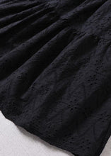 Load image into Gallery viewer, Organic Apricot Hollow Out Embroideried Fall Patchwork Skirts