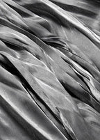 Plus Size Grey Patchwork Asymmetrical design Silk Skirt