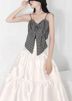 Plus Size Nude Asymmetrical design Summer Tiered Skirts