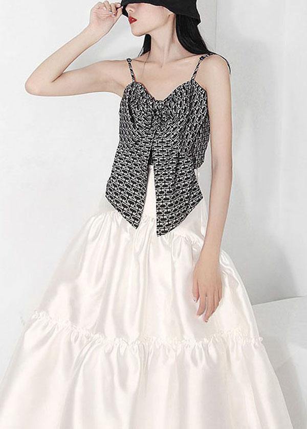 Plus Size Nude Asymmetrical design Summer Tiered Skirts