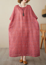 Load image into Gallery viewer, Plus Size Red Print Party Long Dress Summer