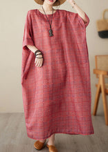 Load image into Gallery viewer, Plus Size Red Print Party Long Dress Summer