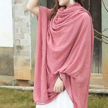 Load image into Gallery viewer, SScarf female pink bib Korean wild silk scarf