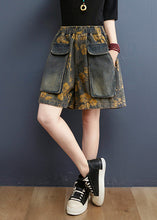 Load image into Gallery viewer, Simple Elastic Waist Denim Shorts Summer