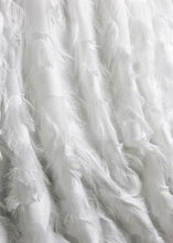 Load image into Gallery viewer, Solid Color Feather Fringed High Waist Long Skirts