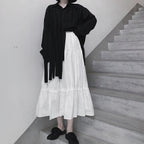 Spring Sweet Little White Skirt All Match A Waist Waist