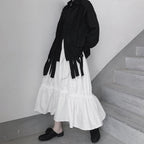 Spring Sweet Little White Skirt All Match A Waist Waist