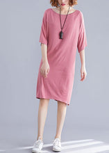 Load image into Gallery viewer, Style Backless Cotton Photography pink Dress summer