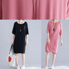 Load image into Gallery viewer, Style Backless Cotton Photography pink Dress summer