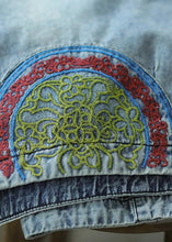 Load image into Gallery viewer, Stylish Blue Print Elastic Waist Shorts Summer