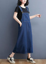 Load image into Gallery viewer, Summer Denim Large Pocket Strap Skirt