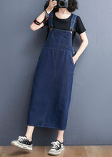 Load image into Gallery viewer, Summer Denim Large Pocket Strap Skirt