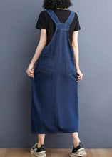 Load image into Gallery viewer, Summer Denim Large Pocket Strap Skirt