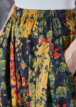 Load image into Gallery viewer, Unique Oversized Print Linen Silk Harem Pants Summer