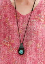 Load image into Gallery viewer, Unique v neck asymmetric linen Long Shirts Work pink print Dresses summer