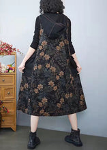 Load image into Gallery viewer, Vintage Denim Print Pockets  Dress Summer Cotton Dress