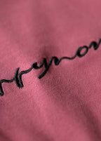 Vivid o neck pockets Cotton tunic Tutorials pink Dress summer