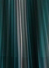 Load image into Gallery viewer, Women Gradient Color Wrinkled Elastic Waist Tulle Skirts Summer