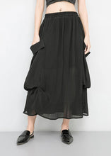 Load image into Gallery viewer, Women chiffon clothes For Women Omychic Spring Solid Color Lanon Fashion Skirt