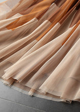 Load image into Gallery viewer, diy Chocolate High Waist Print Pleated Fall Skirt