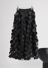 Load image into Gallery viewer, fashion Black dot Patchwork Tulle Skirts Spring