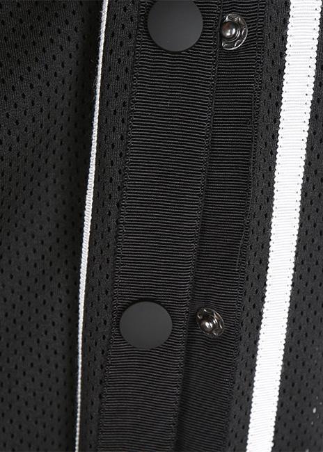 new fashion black cotton blended skirts women casual side open skirts